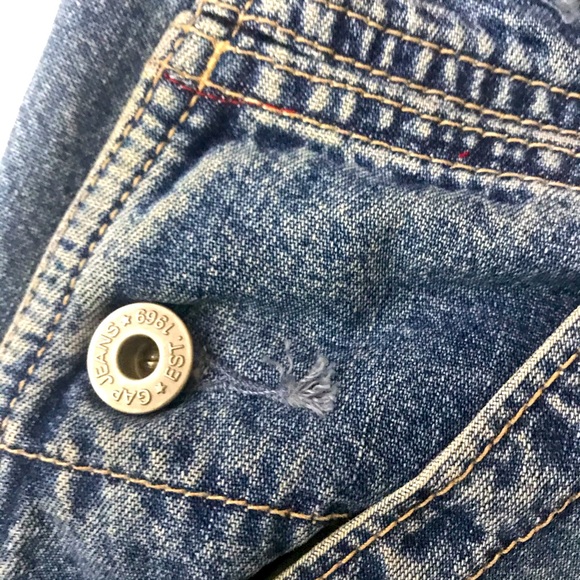 Gap overall shorts - Picture 4 of 7